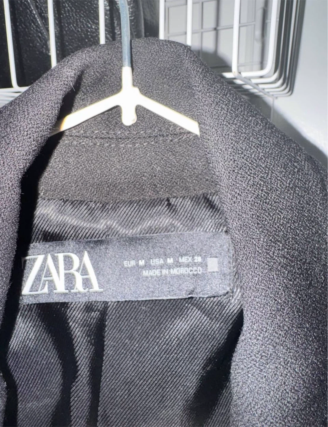 Zara Black Double-Breasted Blazer - photo 2