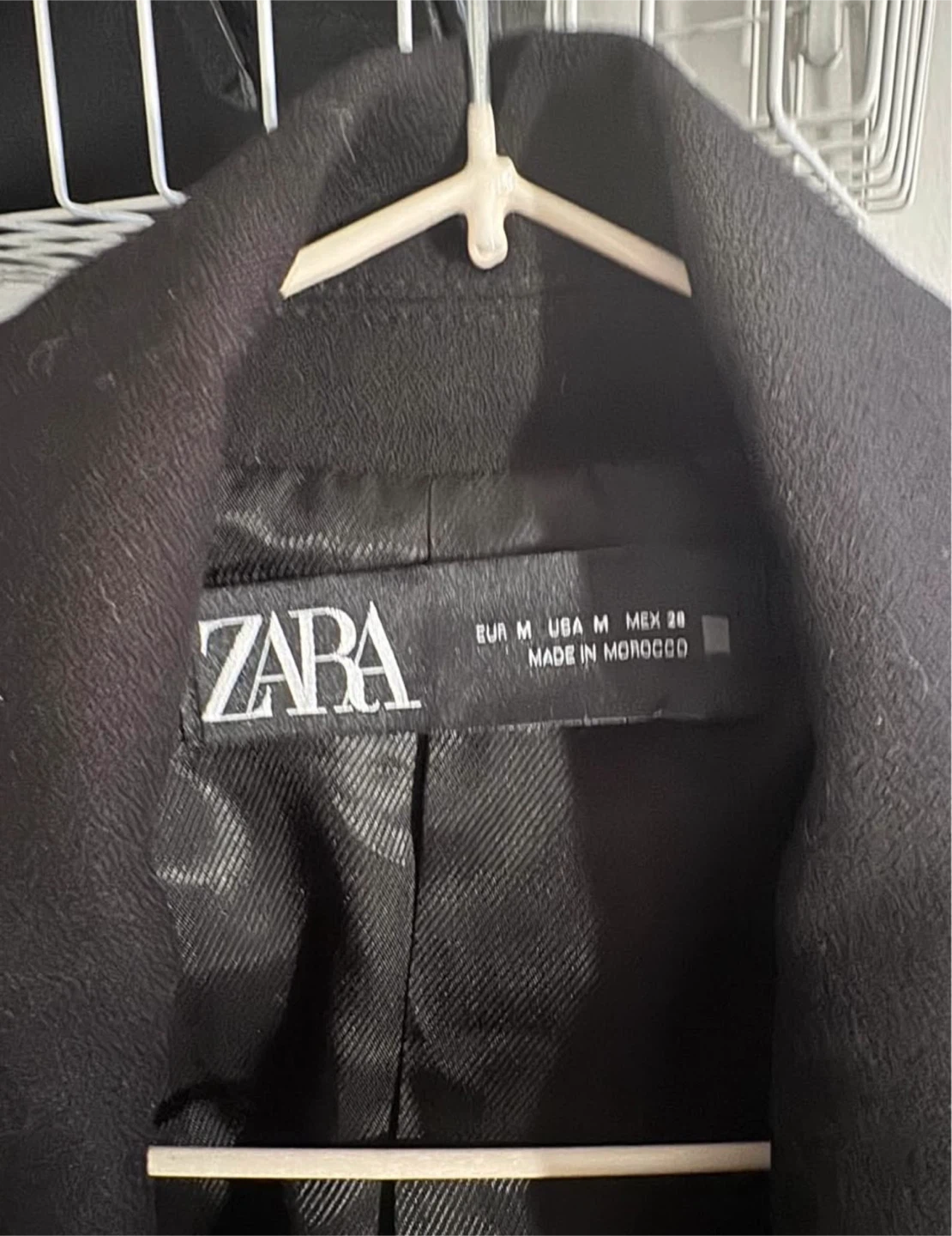 Zara Black Double-Breasted Blazer - photo 3