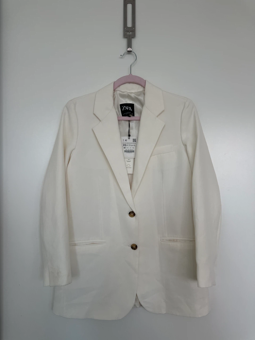 Zara Cream Blazer - Size XS