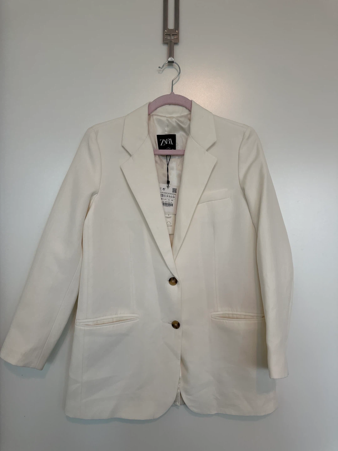 Zara Cream Blazer - Size XS - photo 4