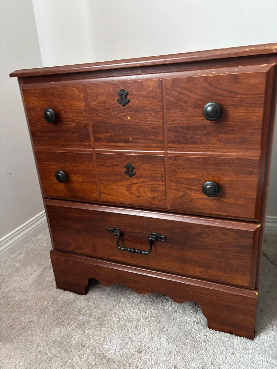 Wooden Dresser with 6 Drawers - photo 5