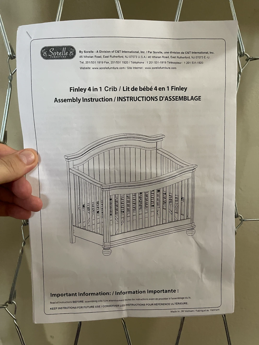 Sorelle Finley Lux 4-in-1 Convertible Crib - photo 2