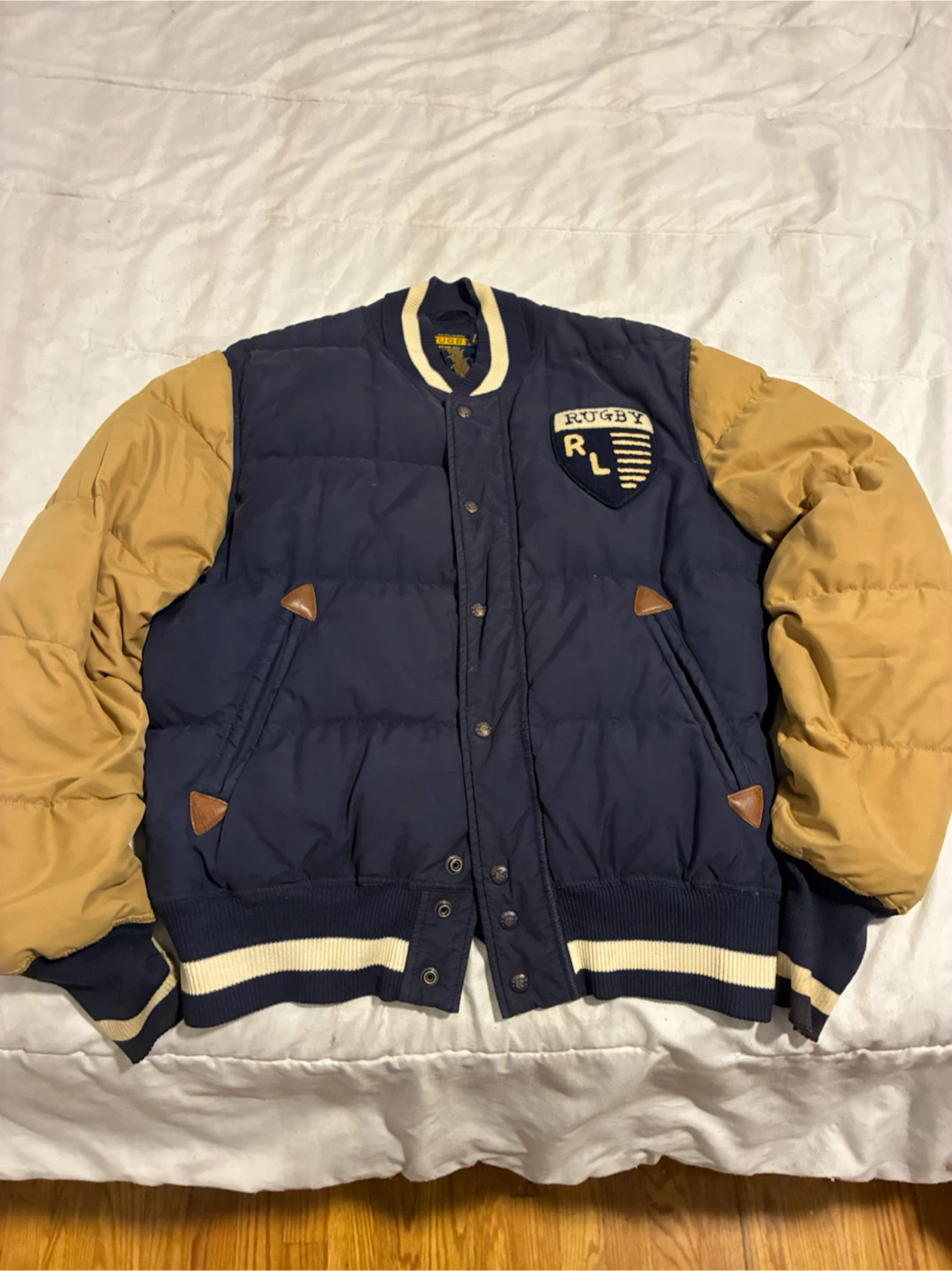 Ralph Lauren Rugby Down Jacket Size M