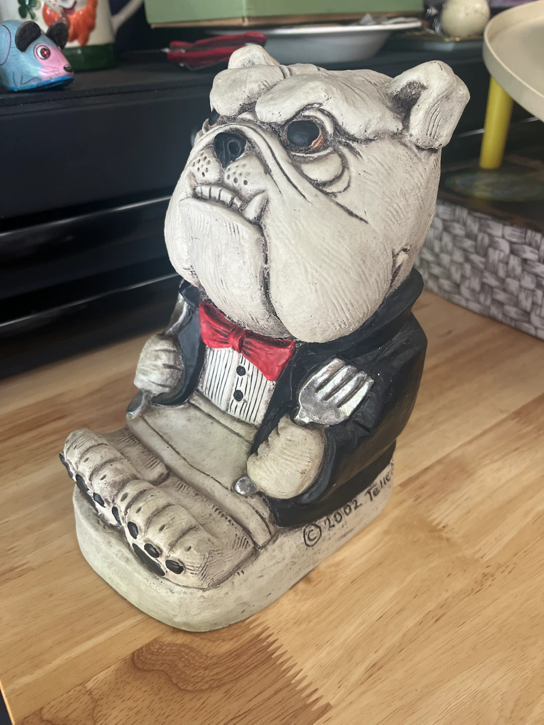 Telle M. Stein Bulldog Figurine 2002 - photo 2