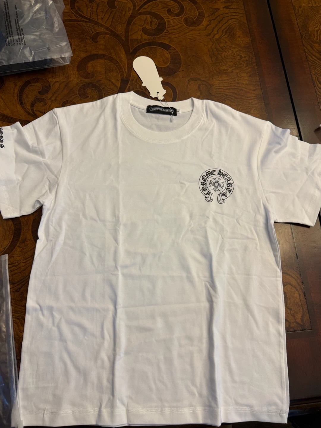 Chrome Hearts White T-Shirt Size S