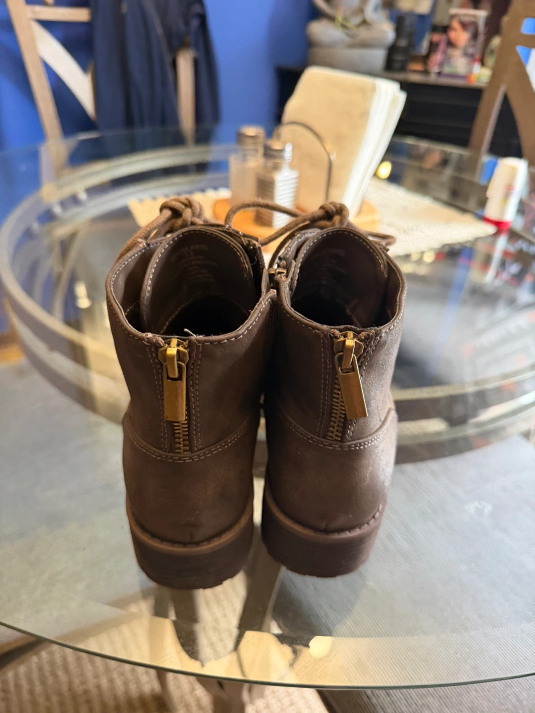 Denver Hayes Brown Lace-Up Boots - photo 3