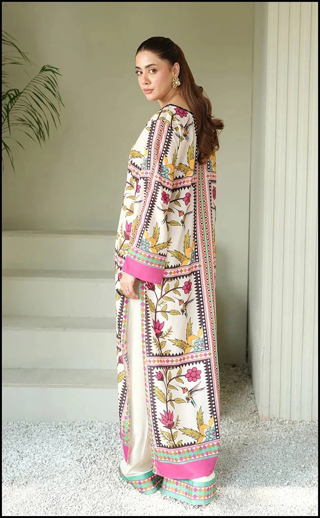 Women's Printed Kurta with Pants | Cord set - photo 2