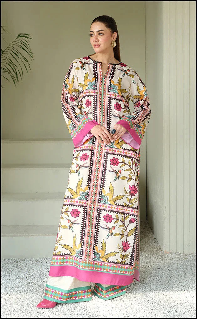 Women's Printed Kurta with Pants | Cord set - photo 4