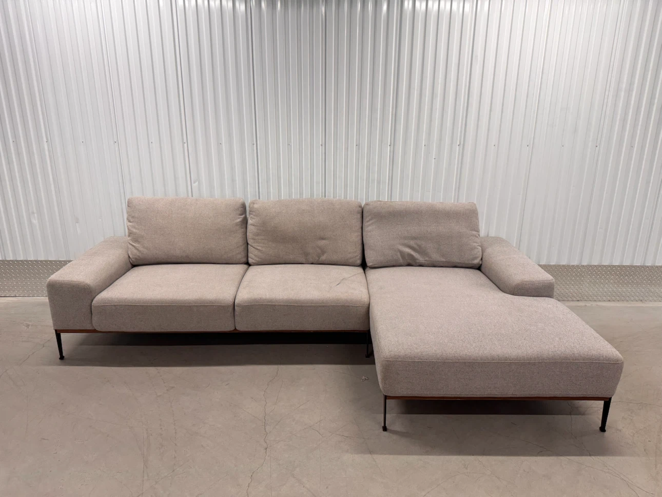 Preston Right Facing Sectional couch (READ DESCRIPTION) - photo 3