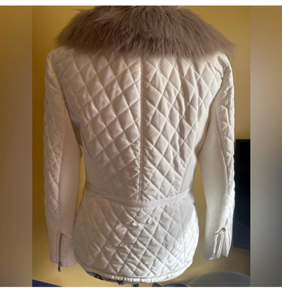Frank Lyman jacket with removable faux fur collar - photo 2