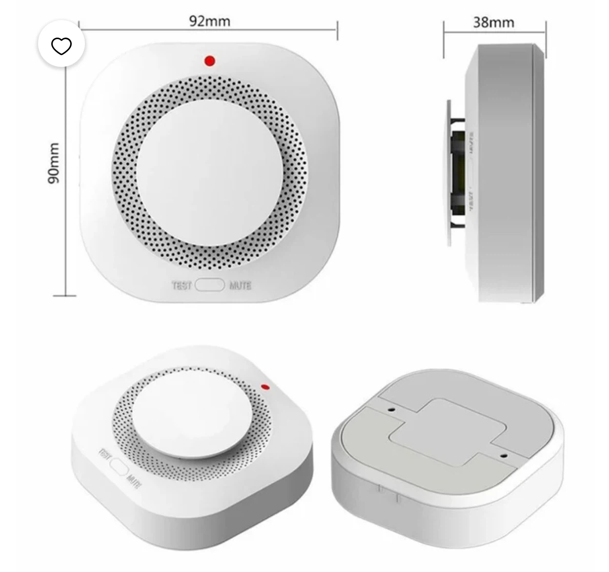 Smoke Detector Alarm (4-Pack) - photo 4