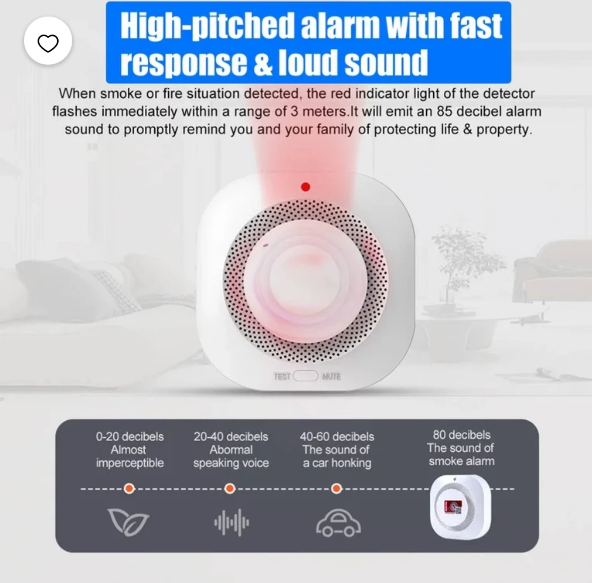 Smoke Detector Alarm (4-Pack) - photo 5