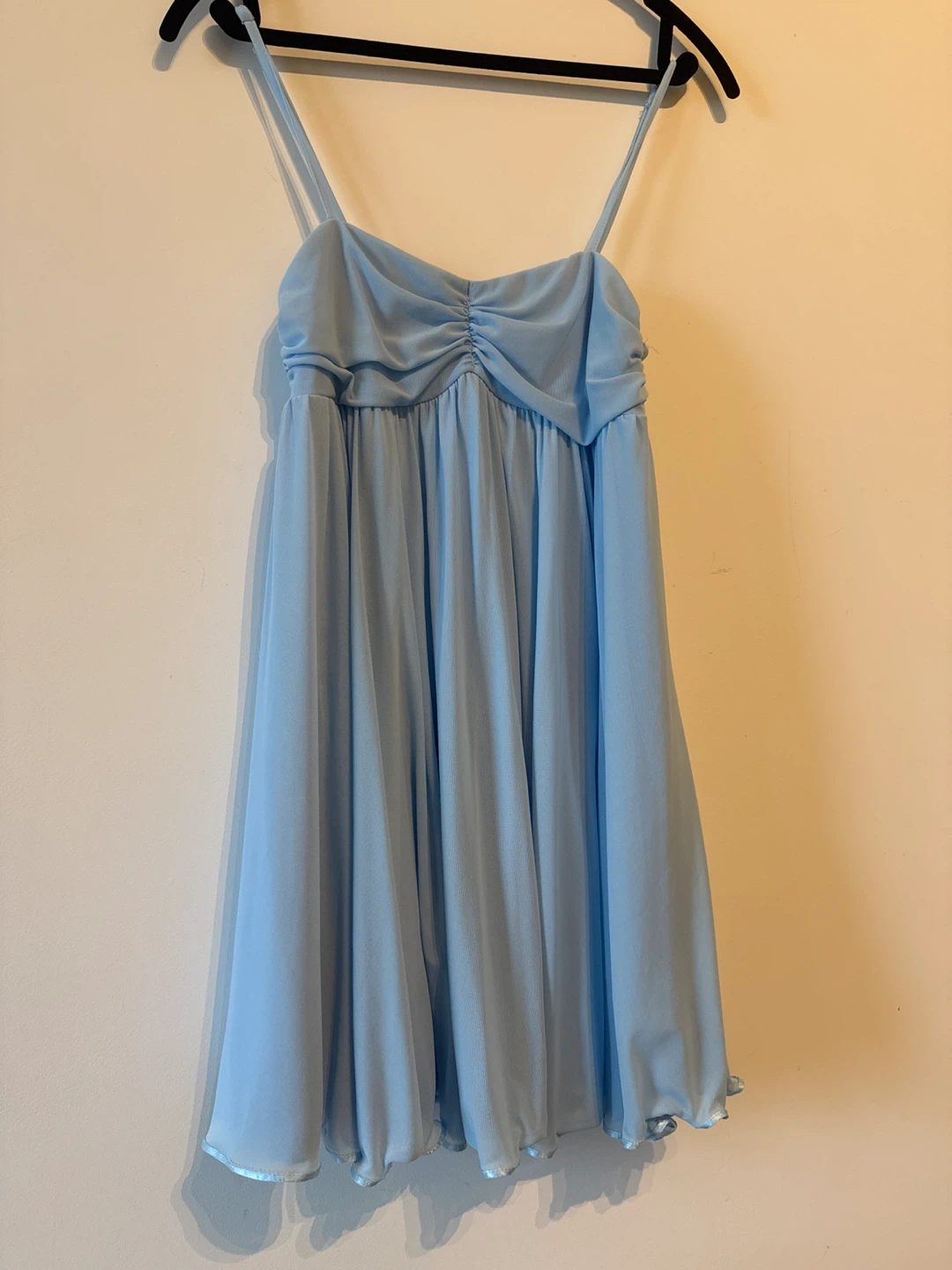 Light Blue Babydoll Dress