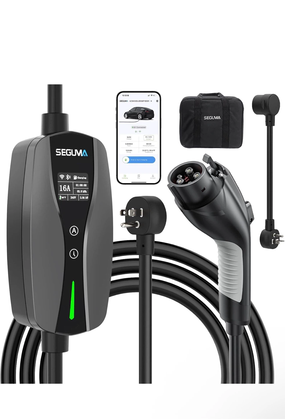 SEGUMA 16A EV Charger with APP