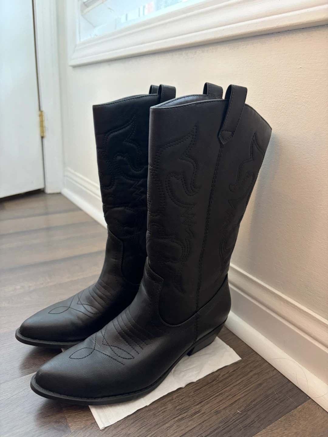 Black Women’s Cowboy Boots - photo 2