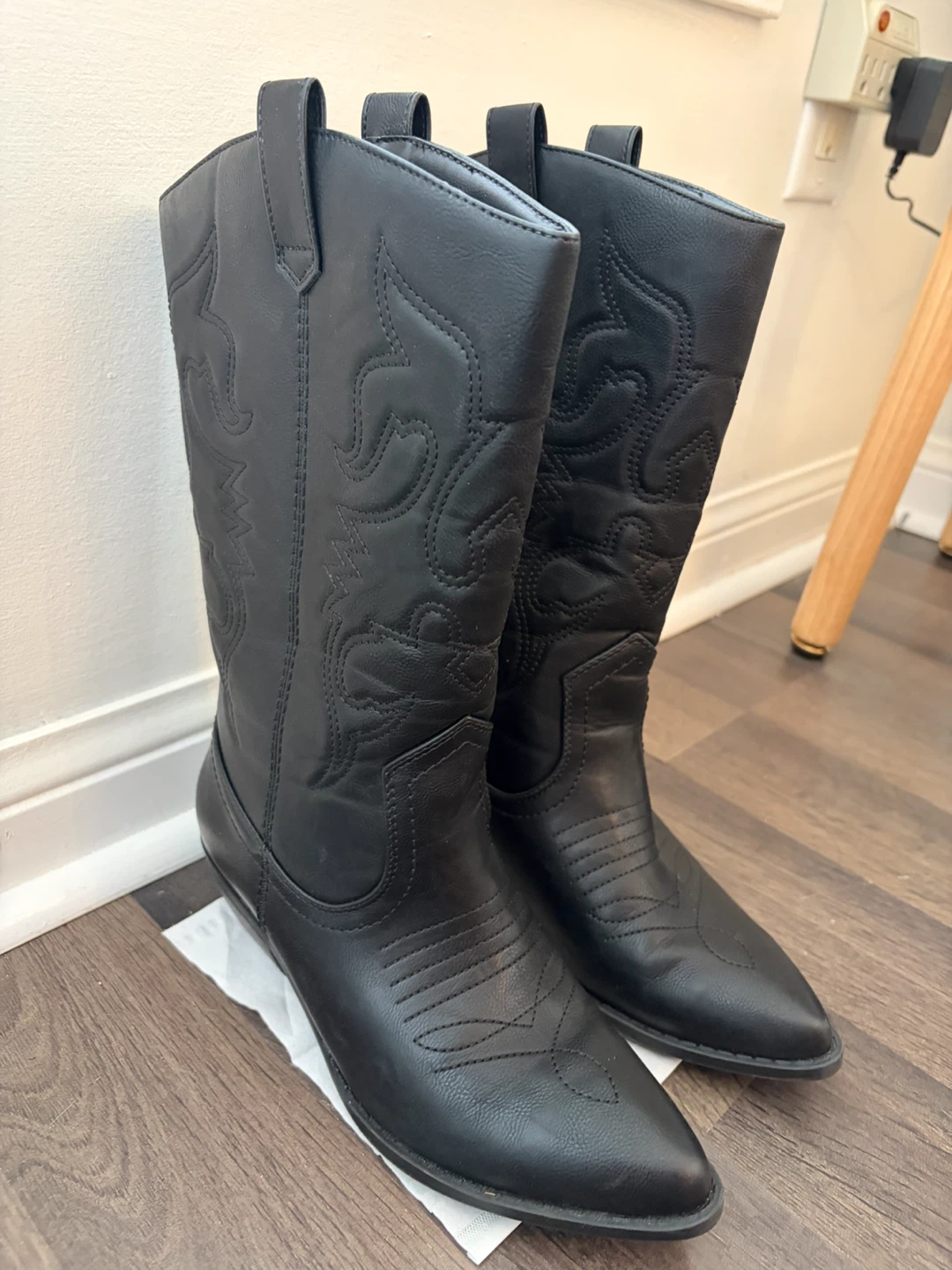 Black Women’s Cowboy Boots - photo 3