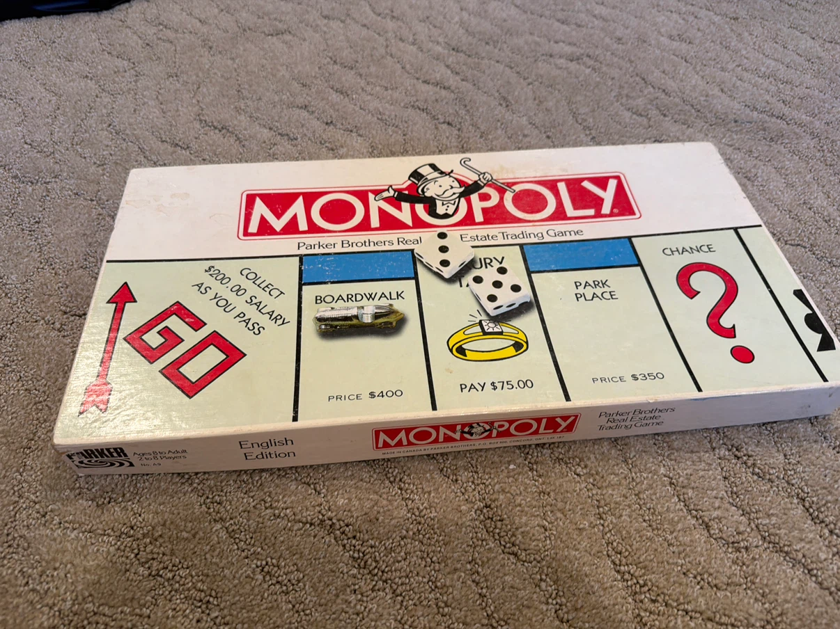 Monopoly English Edition Board Game