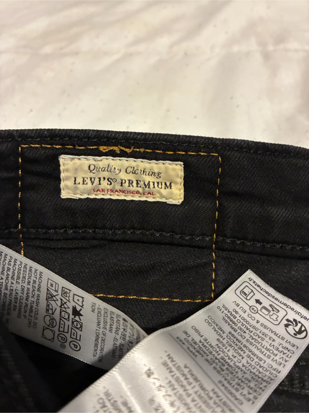 Levi's 514 Black Jeans W34 L30 - photo 4