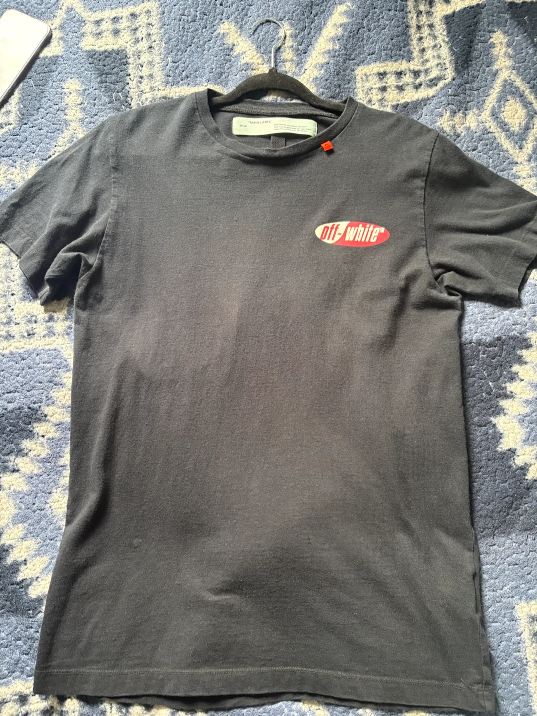Off-White Oval Logo T-Shirt (size small) (READ DESCRIPTION)