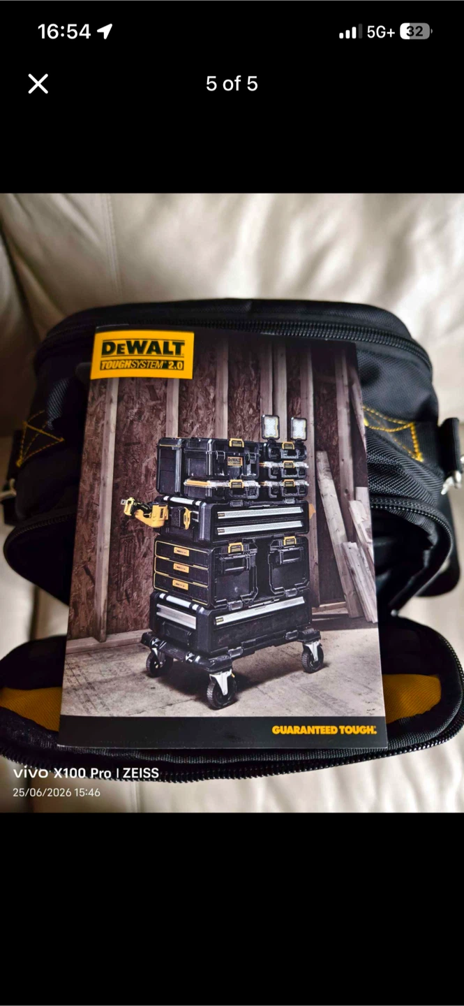 DEWALT ToughSystem 2.0 11-inch Compact Tool Bag