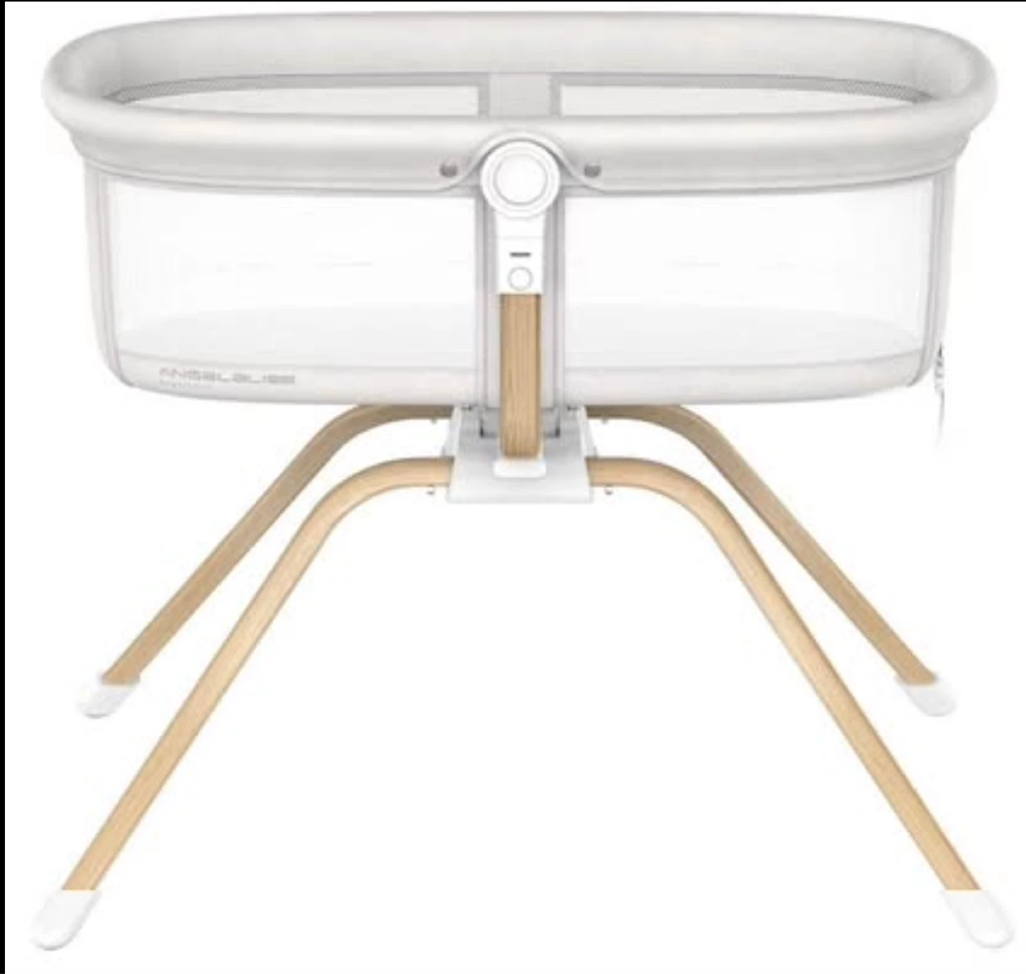 Brandw NEW- 3-in-1 Rocking Bassinet Bedside Crib
