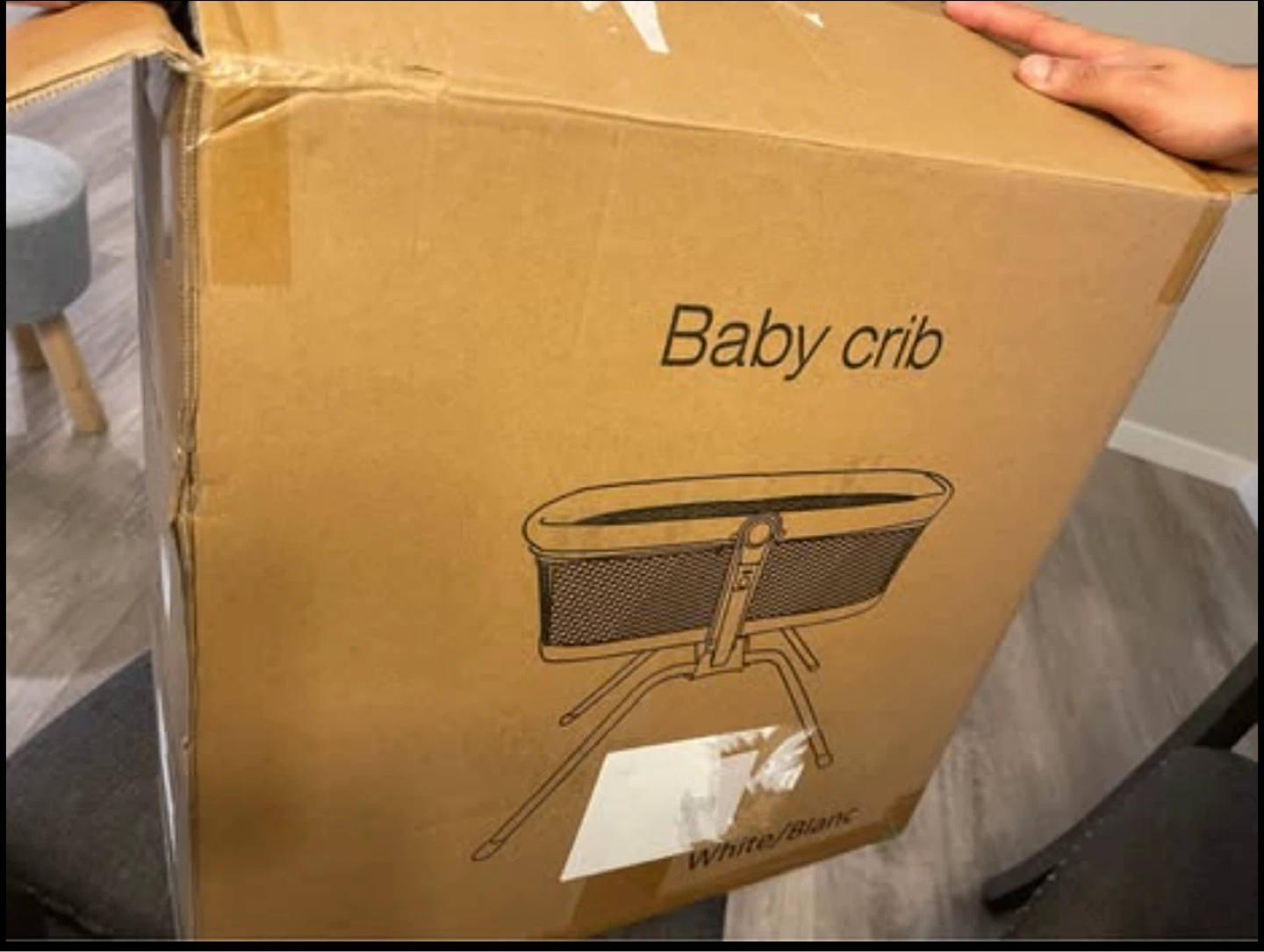 Brandw NEW- 3-in-1 Rocking Bassinet Bedside Crib - photo 3