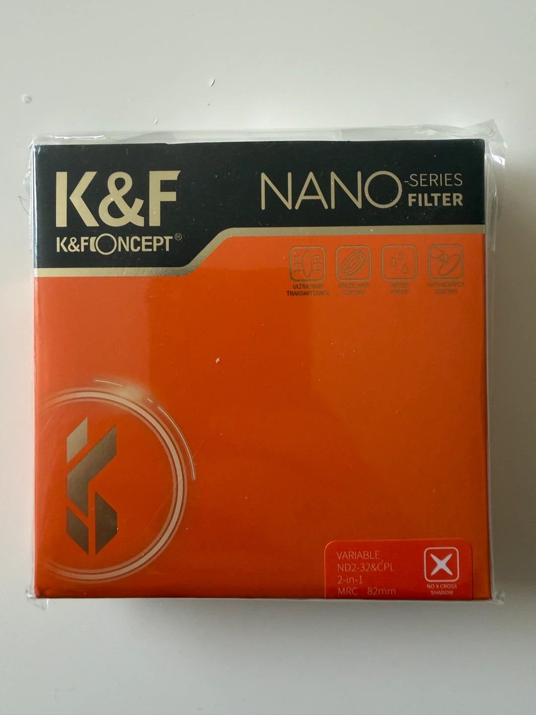 K&F Concept Nano-X Series Variable ND2-32 & CPL 2-in-1 Filter