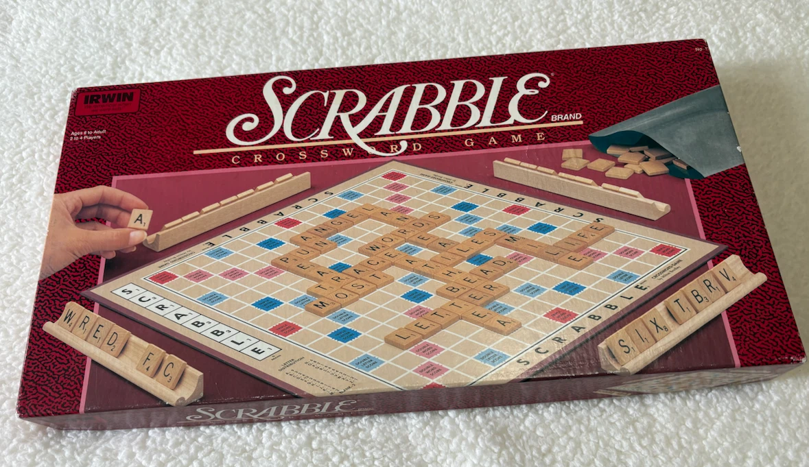 Irwin Scrabble Crossword Game