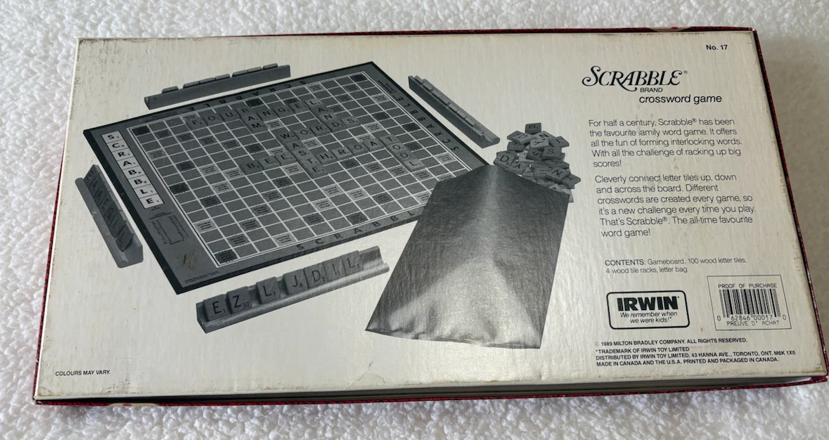 Irwin Scrabble Crossword Game - photo 4