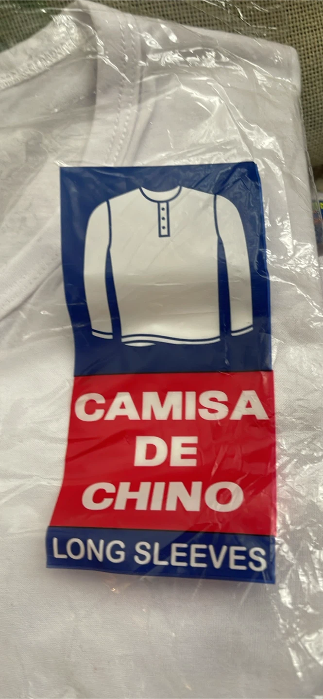 NEW Camisa de Chino Long Sleeve – Undershirt | M, L, XL
