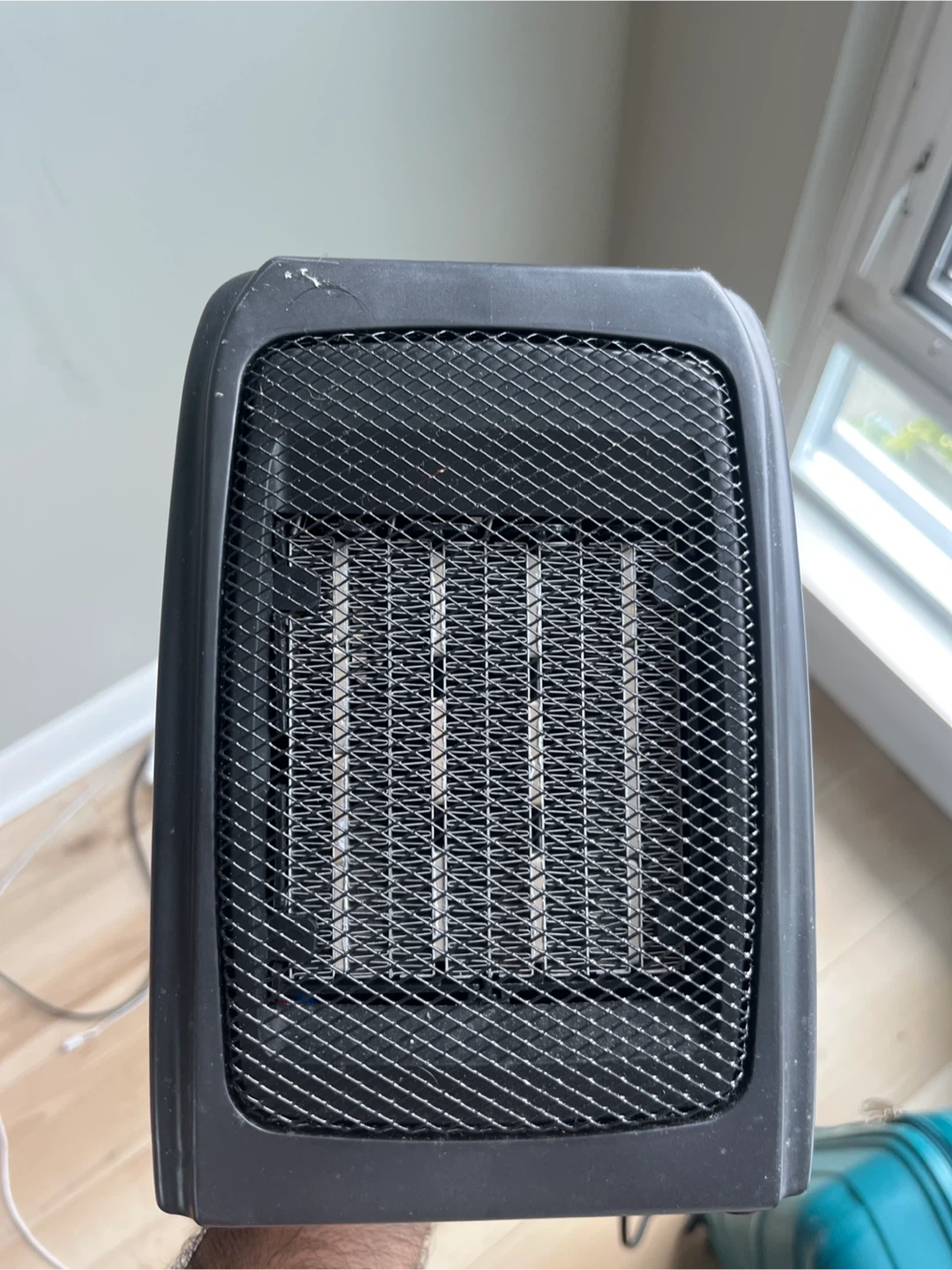 Black Electric Space Heater
