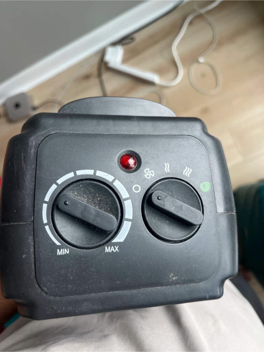 Black Electric Space Heater - photo 2