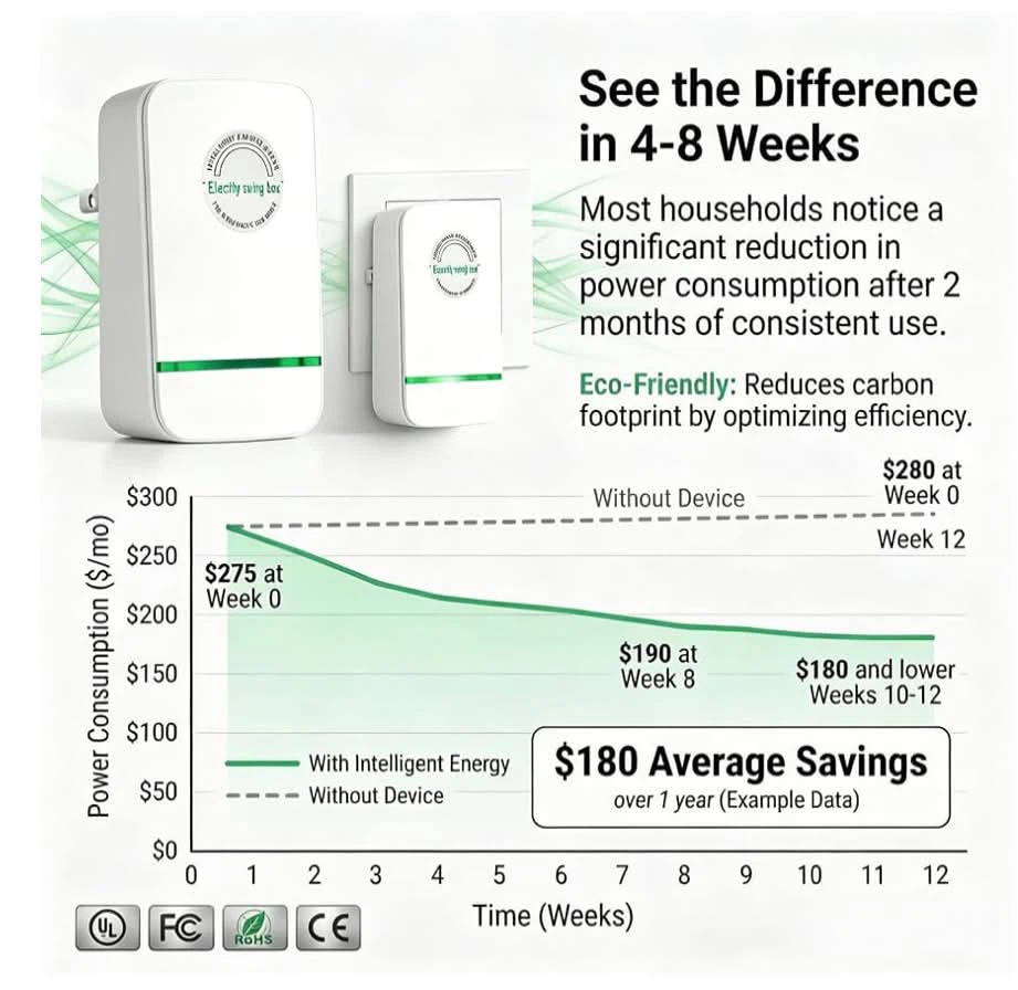 Intelligent Energy Saver Electricity Saving Box - photo 2