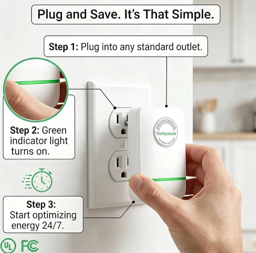 Intelligent Energy Saver Electricity Saving Box - photo 5