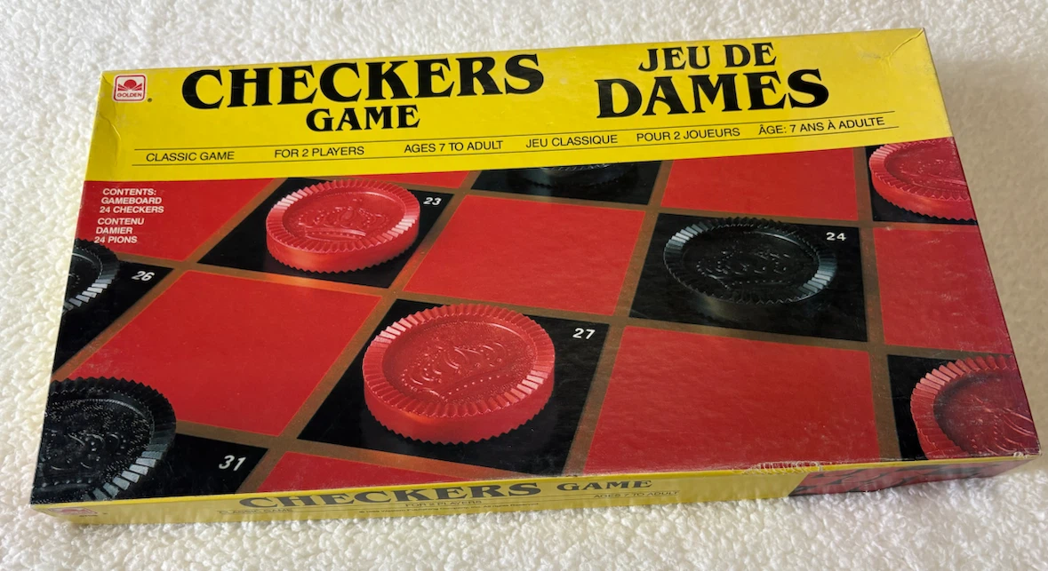 Goldex Checkers Game (Jeu de Dames)