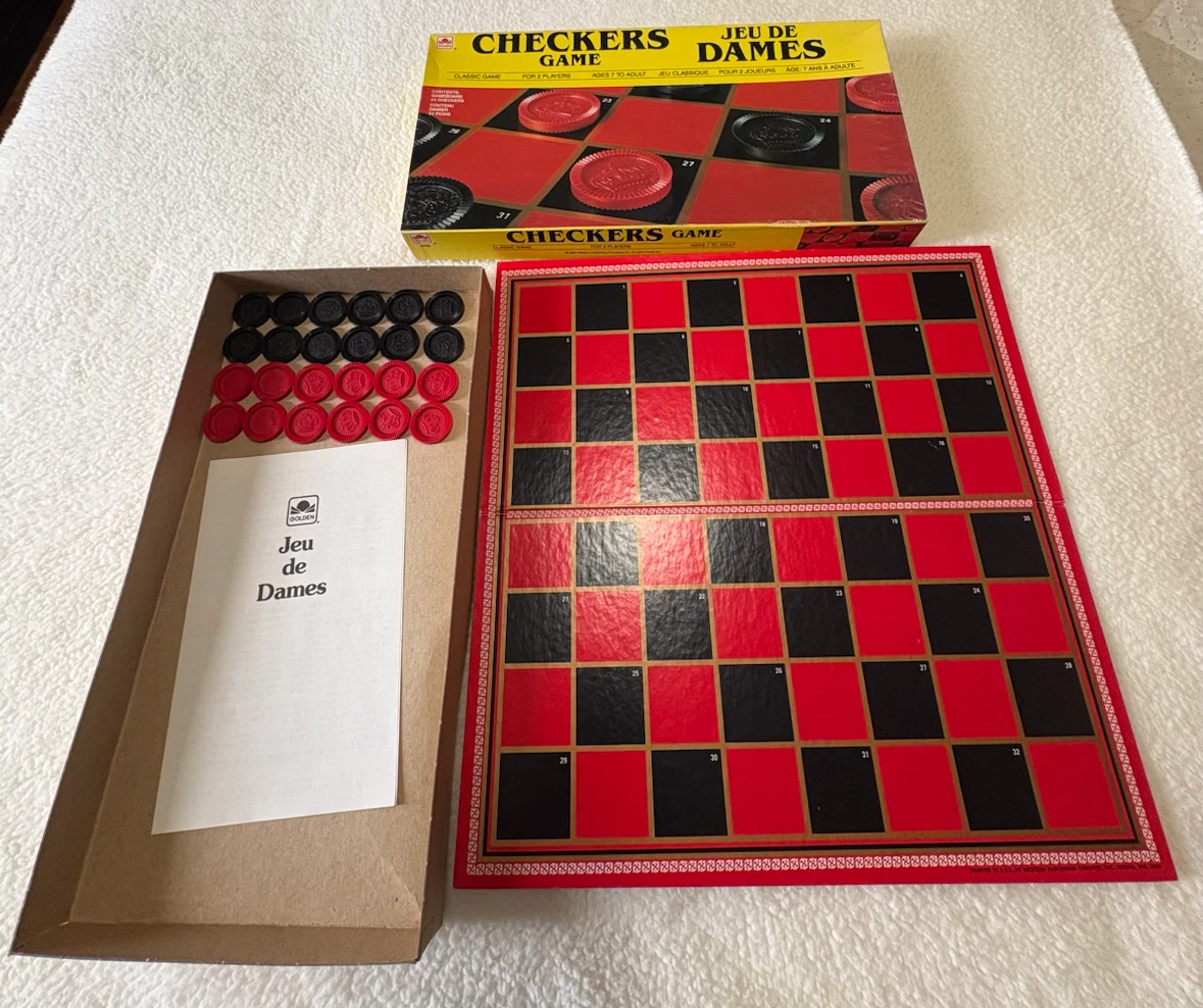 Goldex Checkers Game (Jeu de Dames) - photo 2