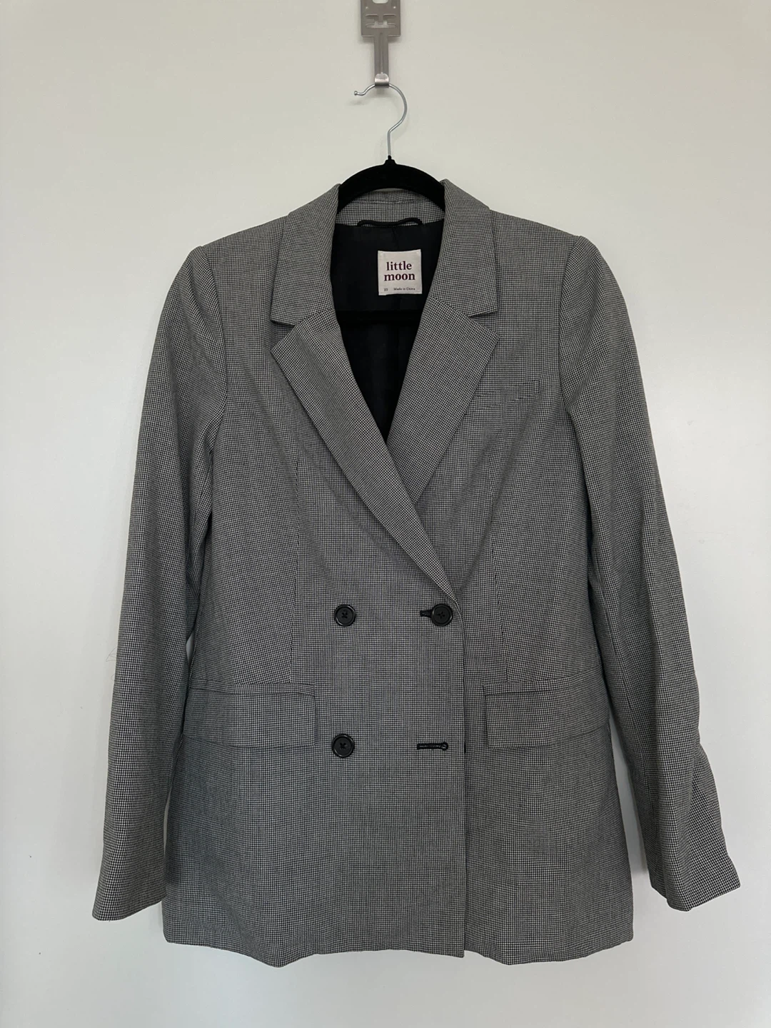 Little Moon Double-Breasted Blazer