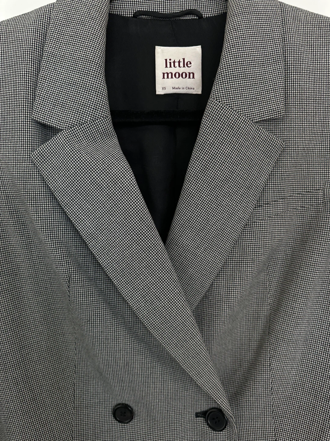 Little Moon Double-Breasted Blazer - photo 3
