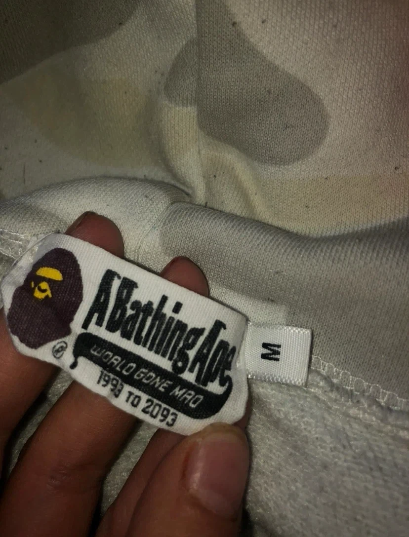 A Bathing Ape Camo Shark Full Zip Hoodie - photo 5