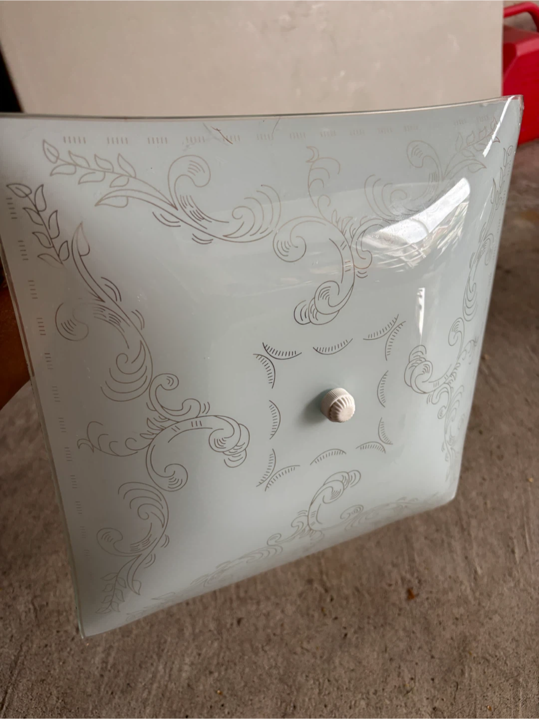 Square Flush Mount Ceiling Light Fixture - photo 2