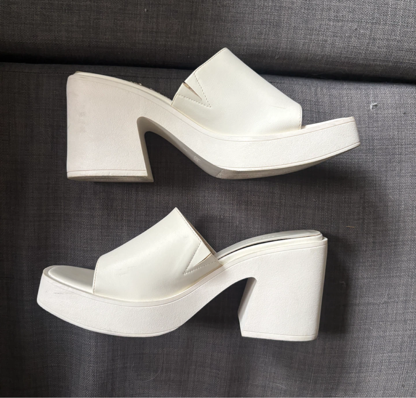 Bershka Platform Wedge Sandals - photo 3