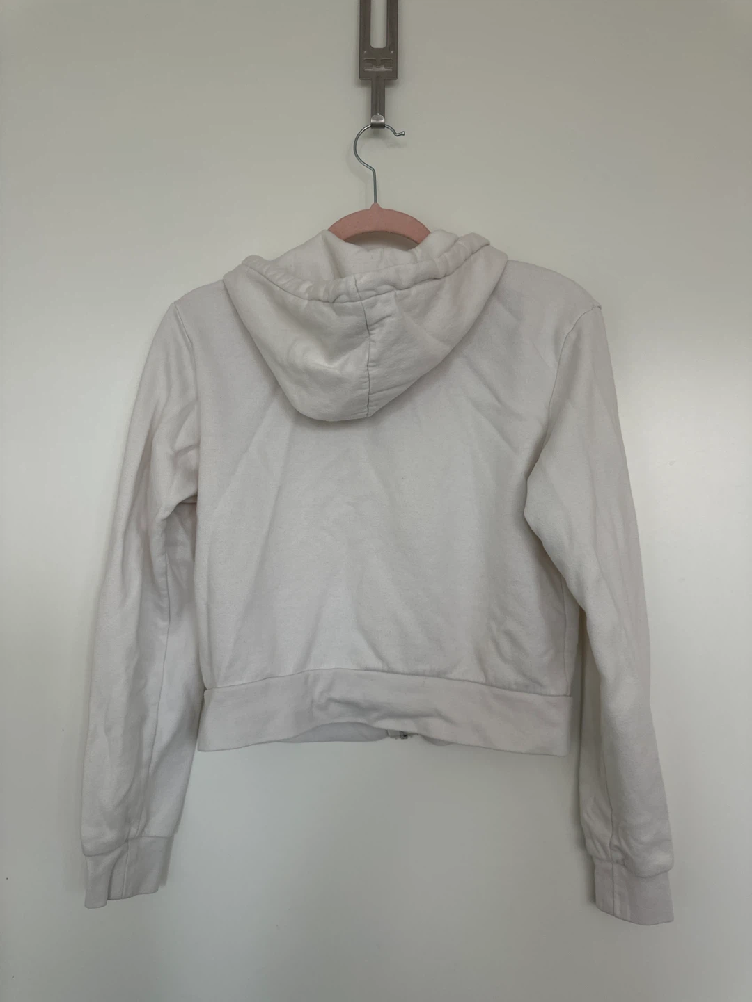 Divided by H&M White Zip-Up Hoodie - photo 3