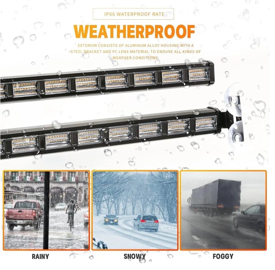 Emergency Strobe Light Bars (2-Pack) - photo 4