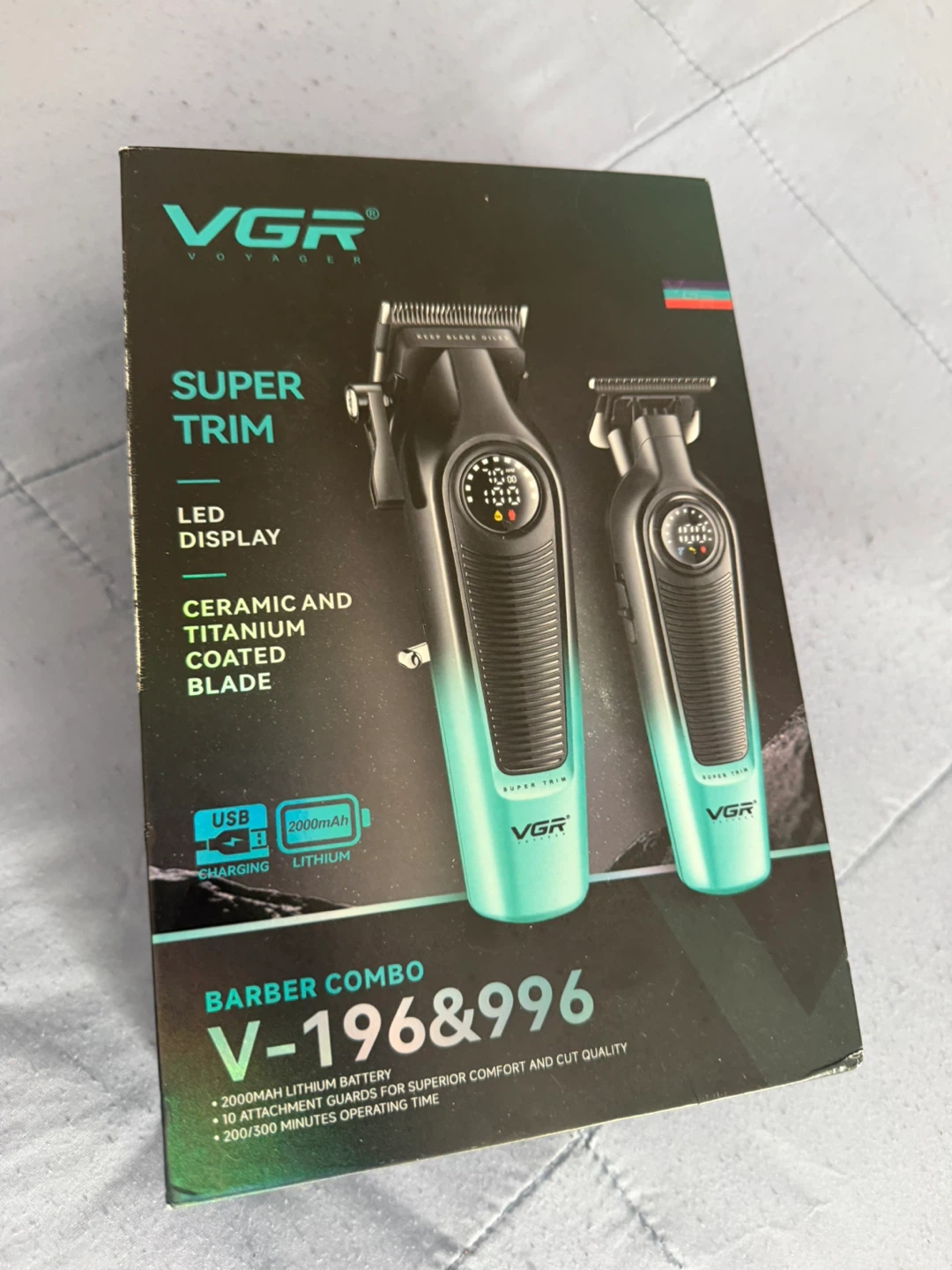 VGR V-196 & 996 Super Trim Barber Combo