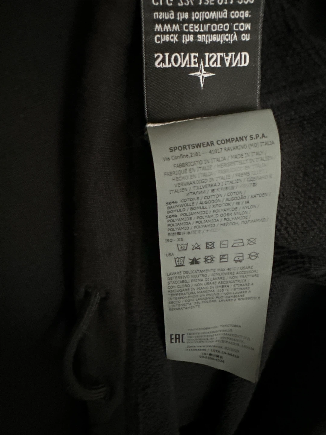 Stone Island Crewneck Sweatshirt Black - photo 5