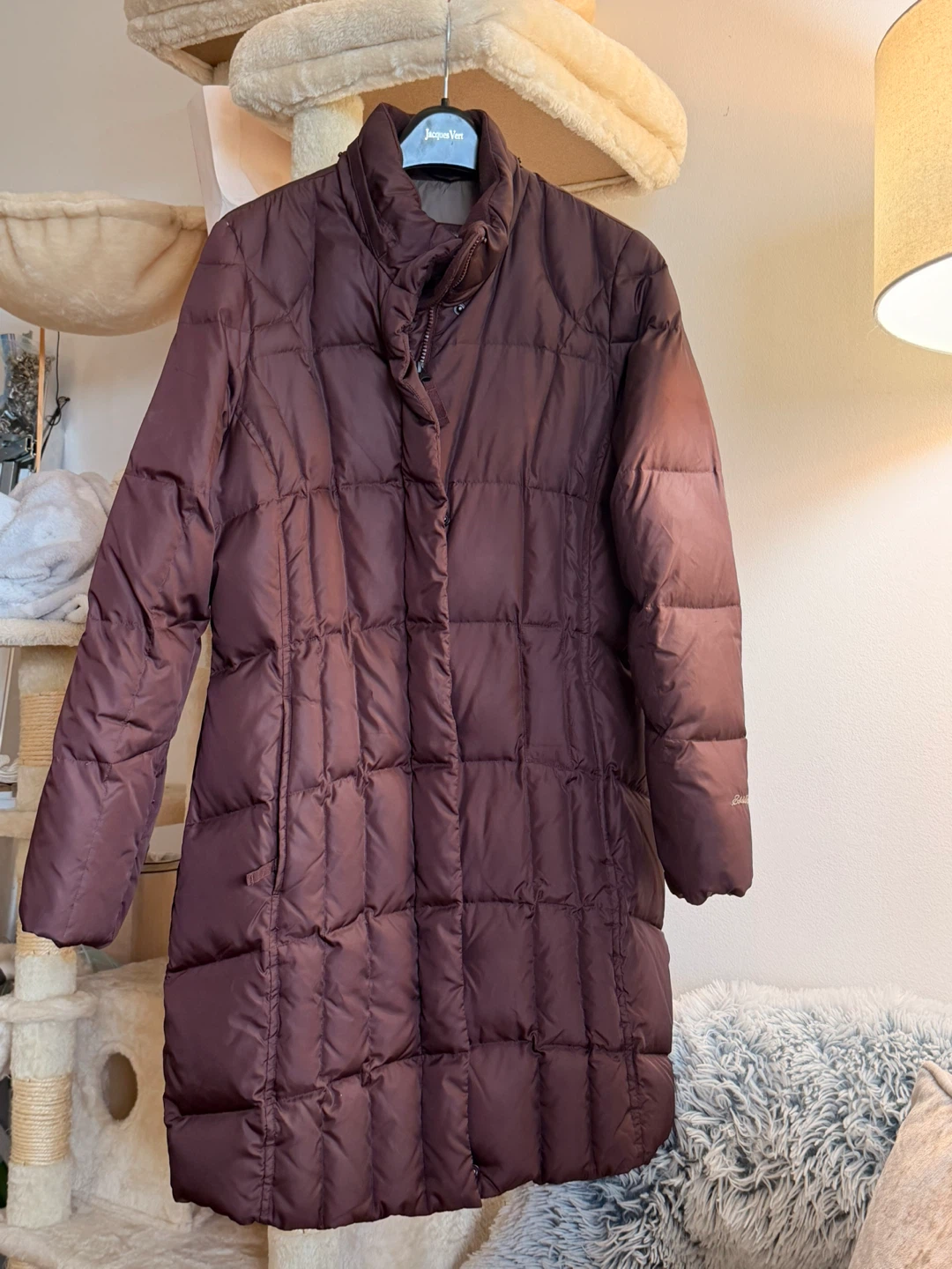 TanJay Women's Puffer Coat with Faux Fur Hood - photo 2