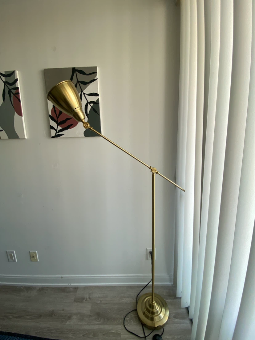 Brass IKEA Lamp