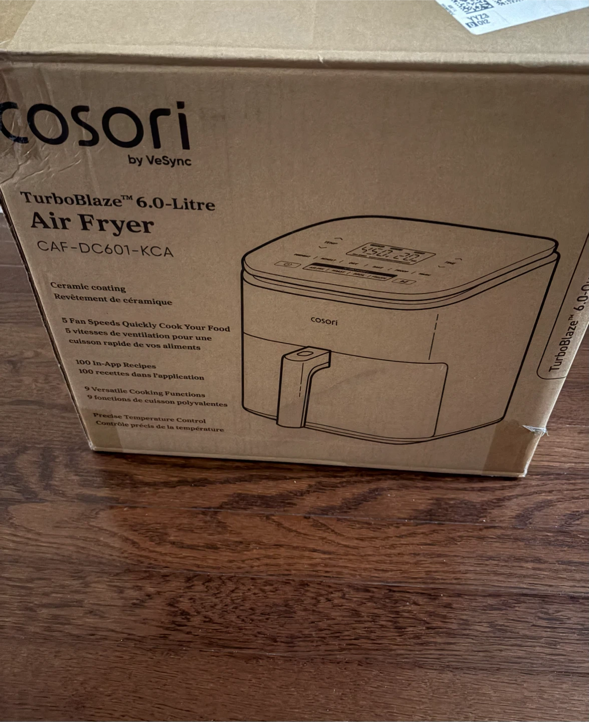 New Cosori turbo blaze 6 qt air fryer