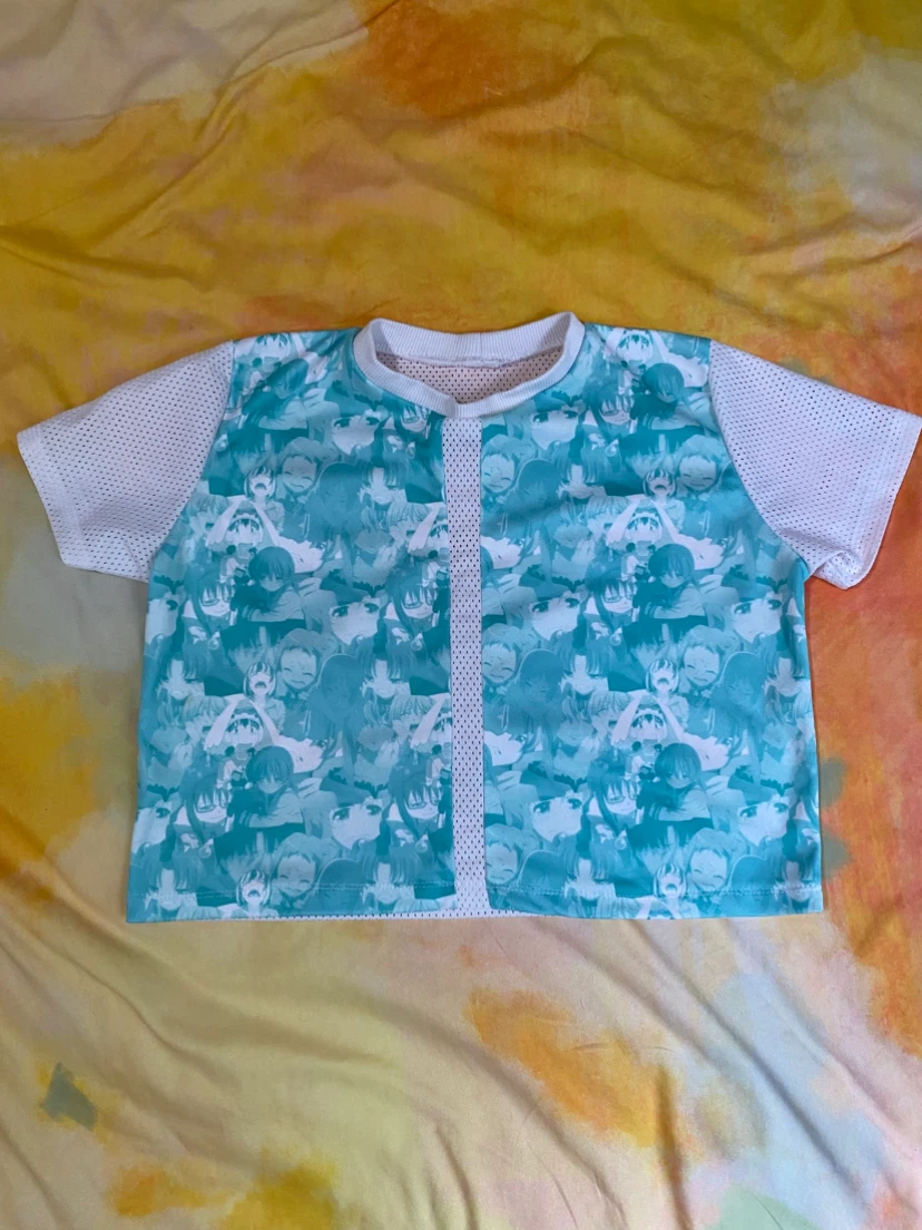 Local indie brand - Anime crop top - XS
