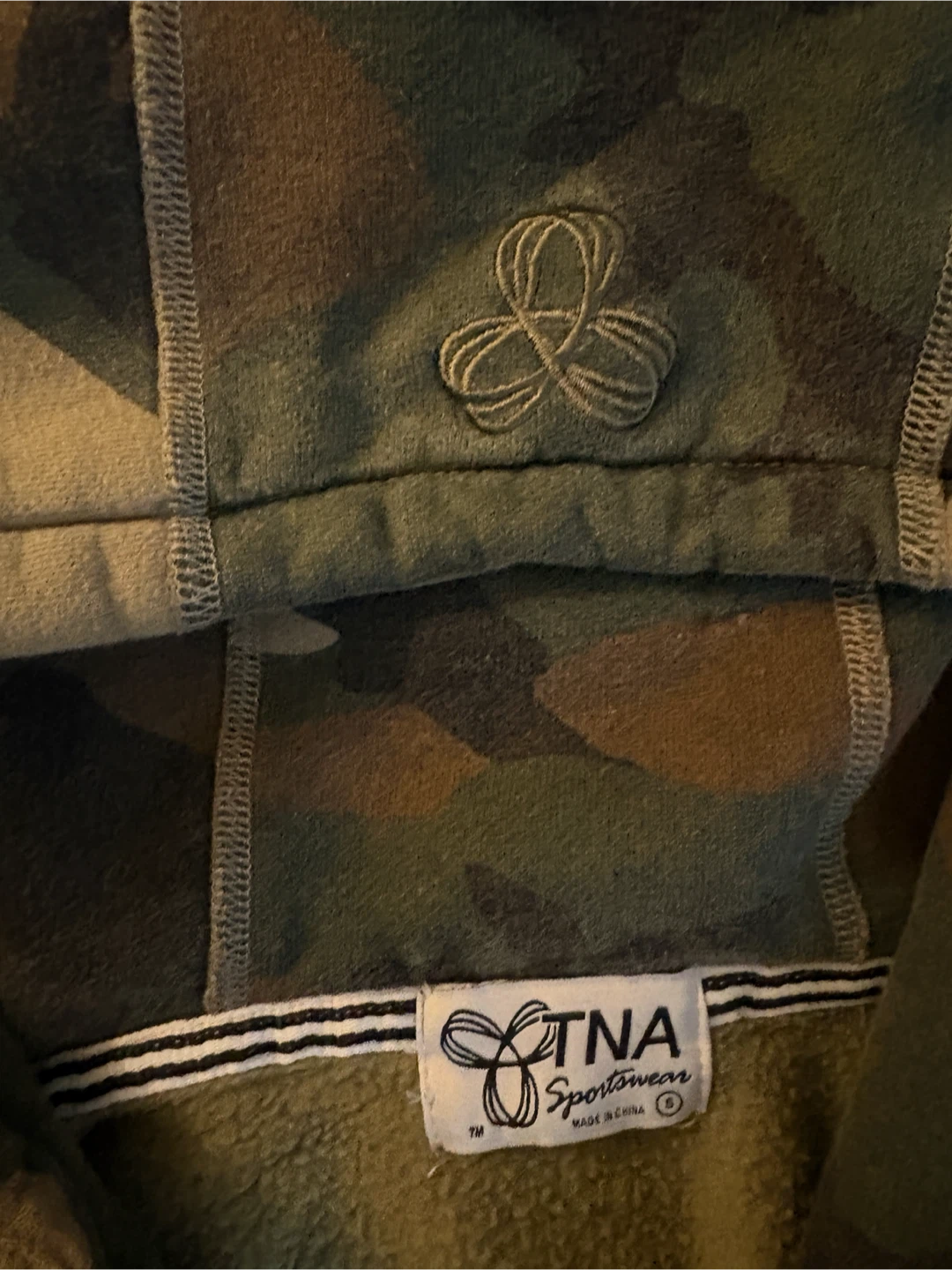 TNA Sportswear Camo Zip-Up Hoodie - photo 2